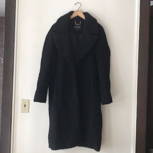 Faux shearling Express cocoon coat